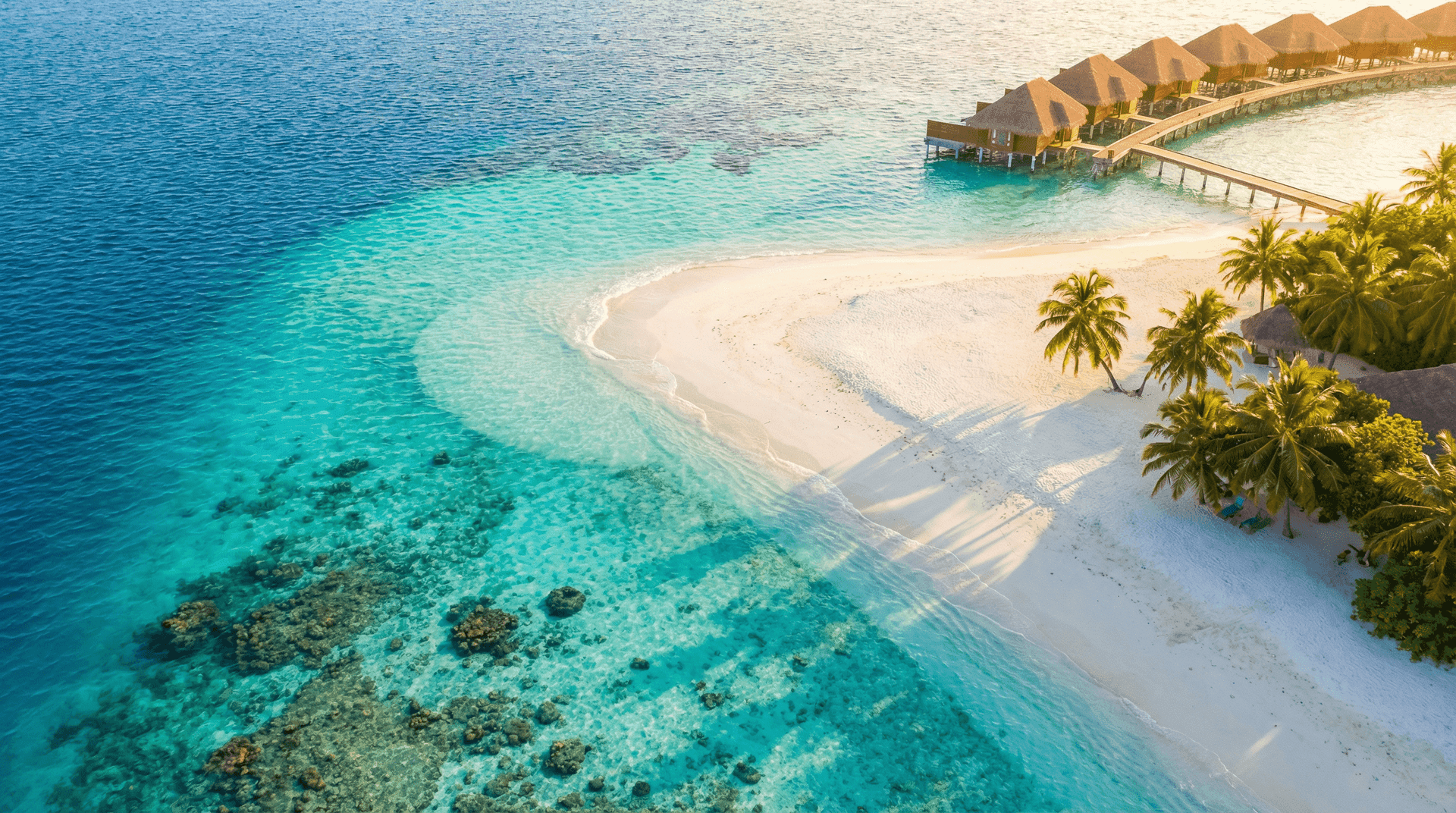 Urlaub in Malediven — Traumstraende